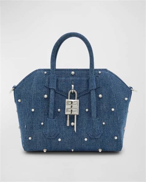 givenchy antigona mini duffel|mini antigona lock denim tote bag.